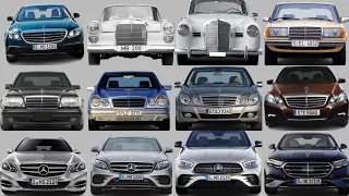 History of Mercedes E Class! All Generations of a Legendary Car (1953 - 2024)