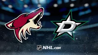 Stars hang on to defeat the Coyotes, 3-1