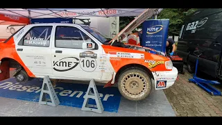 Ford Sierra Cosworth Marek Suder Gazmot Motorsport - service, Rally Rzeszow 2021