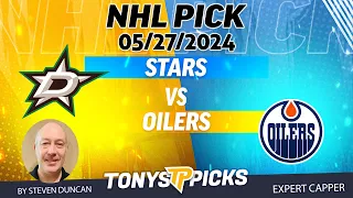 Dallas Stars vs Edmonton Oilers 5/27/24 NHL Picks & Predictions by Steven Duncan,