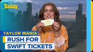 Fight for Aussie Taylor Swift tickets an 'absolute bloodbath' | TODAY Show Australia