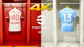 efootball 2024 - Summer Rain Gameplay: Bayern munich Vs Napoli  pc [4k 60FPS+ HDR]  Gameur237