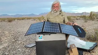 Battery Powered Solar Fridge!?  Review of the LiONCooler X50A with an Internal Battery!