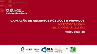 CAPTAÇÃO DE RECURSOS PÚBLICOS E PRIVADOS