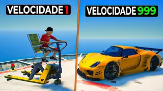 TRANSFORMEI CARROS LENTOS EM CARROS SUPER RAPIDOS 2 no GTA 5