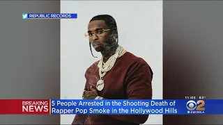 3 Men, 2 Teens Arrested In Hollywood Hills Murder Of Rapper Pop Smoke