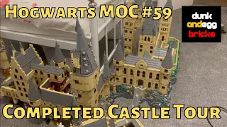 LEGO Harry Potter Hogwarts MOC Part 60 - Tour of the Finished Castle!