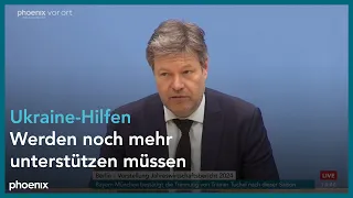 BPK: Vorstellung des Jahreswirtschaftsberichts 2024 u.a. mit Robert Habeck (B'90/Grüne) | 21.02.24