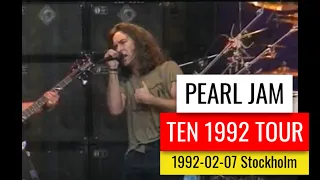 Pearl Jam 1992-02-07 Stockholm, Sweden [Ten Tour]