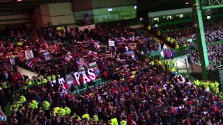 Celtic 0 - PSG 5 - Collectif Ultras Paris - Poznan - Huddle - 12 September 2017