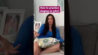 Good exercise for practicing pitch accuracy! #shorts #singer #vocalcoach #tips
