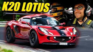 VTEC Hurt Face From Smiling! K20 Lotus Exige S2 / Nürburgring