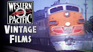 Western Pacific California Zephyr Vintage Films By Fred Williams