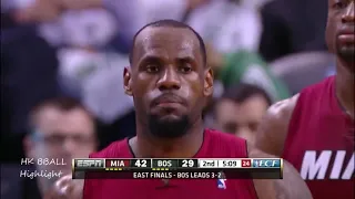 LeBron James 封皇之戰 2012 NBA季後賽 Game 6 熱火對塞爾特人 球員精華