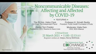 Noncommunicable Diseases: Affecting and Affected by COVID-19