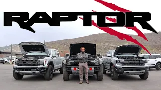 2024 Ranger Raptor vs Bronco Raptor vs F-150 Raptor: Which Raptor Is Best?