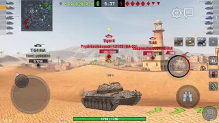 WoT Blitz - Leopard PT A Mastery GamePlay -6100 Dmg 4 Kill-