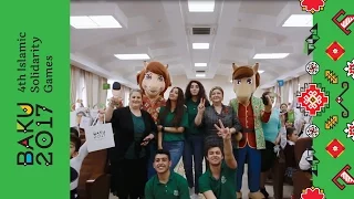 Mascots at school | Baku 2017