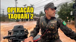 Ações de resgate em São Sebastião do Caí - RS