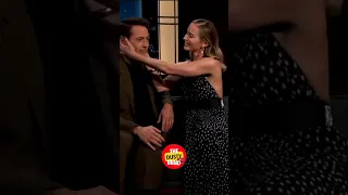 Emily Blunt Screaming On Robert Downey Jr 🤩😂 #shorts