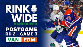 RINK WIDE PLAYOFF POST-GAME: Vancouver Canucks vs Edmonton Oilers | Round 2 - Game 3