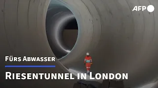 London baut Riesentunnel für Abwassermassen der britischen Hauptstadt | AFP