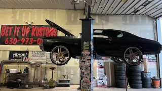 1972 Chevelle, 1979 Malibu, 1977 Bonneville, 1981 Landau / Bet It Up Kustoms #673