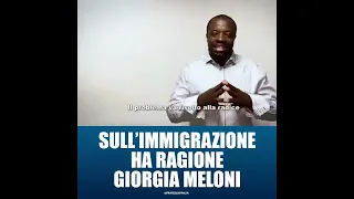 Sull’immigrazione clandestina ha ragione Giorgia Meloni. Ascoltate 👇🏻