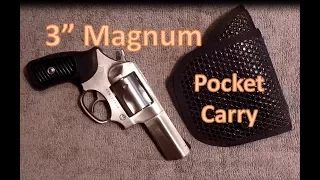 Ruger SP101 3" Barrel - Pocket Carry & Range TIme