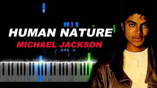 Michael Jackson - Human Nature Piano Tutorial