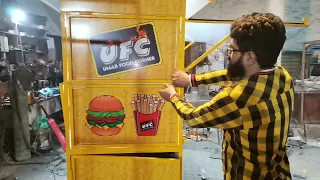 #Umair #Fast #2023 #New #Model #Baryani #Showarma #Burger #Deep #Fryer #Food #Cart For #Rawalpindi