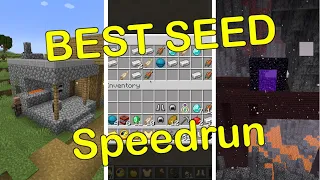 BEST Speedrun Seed for Java 1.19/1.19.1/1.19.2 | Minecraft