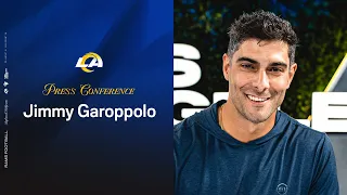 Jimmy Garoppolo Introductory Press Conference | Taking On A Backup Role & Decision To Sign With Rams