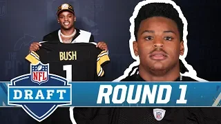 Pittsburgh Steelers trade up to take Devin Bush at No. 10 | NFL Draft