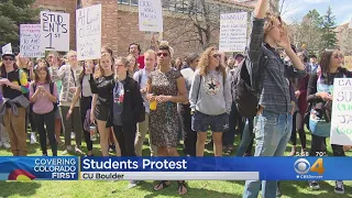 Protesters Disagree With Finalist For CU's Next President