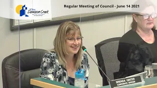 Regular Council Meeting - June 14, 2021