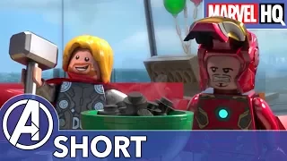 Iron Man Throws a Surprise Party! | Marvel LEGO: Avengers Reassembled! | Episode 1