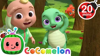 Peekaboo + More CoComelon Animal Nursery Rhymes | Animals for Kids