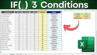 How to Use IF Function with 3 Conditions in Excel | Step by Step | Practical Example