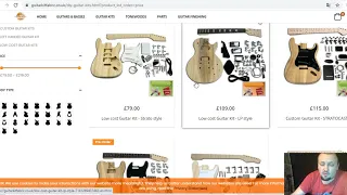 Смотрим DIY Guitar Kits. Наборы сделай сам. Где лучшие?