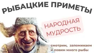 Народные приметы для успешной ловли рыбы!