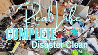 🥵️ COMPLETE DISASTER CLEAN WITH ME | SPEED CLEANING MOTIVATION | CLEAN WITH ME 2022