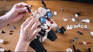 2-in-1 Self Assembly Electric RC Robot - Controlled by App & Voice