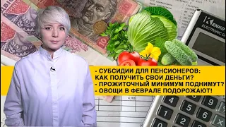 Что не так с субсидиями для пенсионеров и поднимут ли прожиточный минимум?