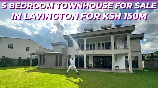 Inside Ksh.150,000,000 5 Bedroom #townhouse  #housetour  in #lavington  #realestate  #home