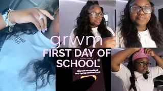 GRWM: First Day of School | FRESHMAN SZN📓📚