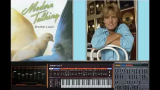 Modern Talking - Brother Louie (1986) (Cover Instrumental)