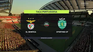 S.L. Benfica vs Sporting CP (29/01/2022) Final Taça da Liga FIFA 22