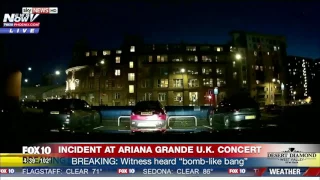WATCH: Hear The Explosion At Ariana Grande Manchester Concert - 22 People Confirmed Dead (FNN)