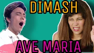 REACTION TO DIMASH AVE MARIA (New Wave 2021)